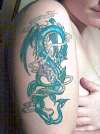 my blue dragon tattoo