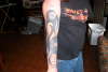 tribal sleeve in progress tattoo
