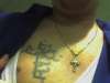 outline of cross tattoo