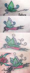 Foot Fairy Stages tattoo