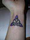 Celtic Knot on wrist tattoo