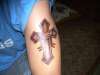 My cross tattoo