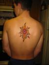 Tribal Sun 2 tattoo