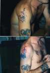 the bat tattoo