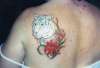 white tiger tattoo