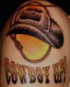 Cowboy Up tattoo