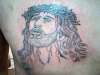 Jesus tattoo
