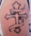 my cross tattoo