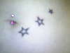 Stars on my tum! tattoo