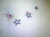 Stars on my tum! tattoo