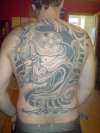 demon backpiece by scott hansler tattoo