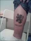 C'mon The Scots! tattoo