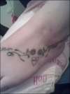 Tribal on my foot tattoo