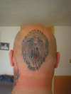 dads head finished tattoo
