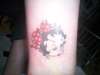Betty Boop tattoo