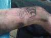 Chuck Palahniuk/Kurt Vonnegut Tribute tattoo