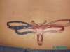 american flag dragonfly tattoo