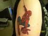 spiderman tattoo