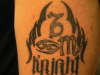 zodiac and ambigram tattoo