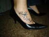Girly Foot tattoo