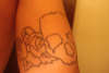 skull and roses tattoo