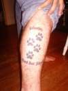 Dog Prints tattoo