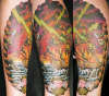 Pirate Ship tattoo