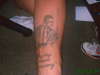 Malcolm X tattoo