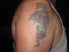 tiger/snake tattoo