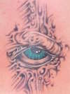 Eyeball tattoo