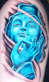 Healed Bodhisattva tattoo