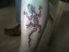 shanes lizard tattoo