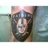 Raiders tattoo