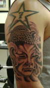Buddha tattoo