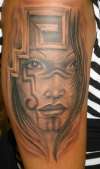 aztec tattoo