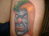 clown tattoo
