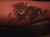 Cody's Dragon tattoo