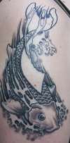 koi (in progress) tattoo