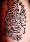 tiger side tattoo