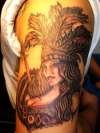 AZTEC WOMAN tattoo