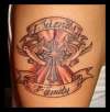 FRIENDS AND FAMILY tattoo