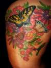 GARDEN OF BUTTERFLIES tattoo