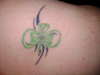 Tibal Clover tattoo