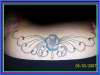 Hibiscus With Swirls tattoo