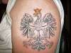 Polish Eagle Crest tattoo
