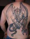 Battle Dragon tattoo
