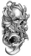 Skull tattoo