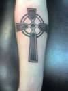 Celtic cross tattoo
