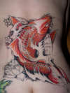 Koi Back Piece tattoo