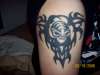 Skull Tribal tattoo